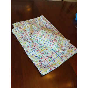 Doll sailor pillow, sham, and sheet 1990's vintage handmade